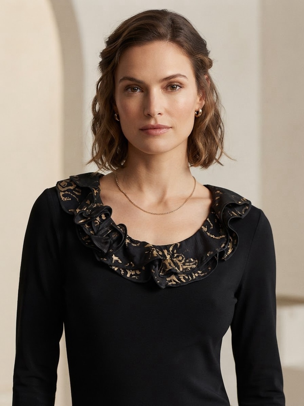 Lauren Ralph Lauren Black Garment with Green Label